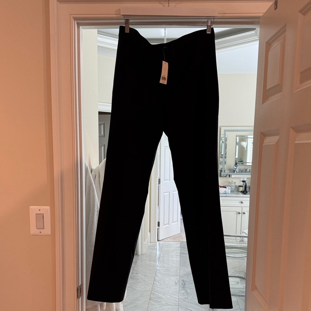 Banana Republic Black Straight-Leg Pants